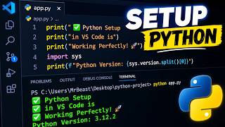 🐍 Install & Set Up Python in VS Code (2026) | Full Beginner Tutorial 🔧💻