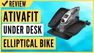 ATIVAFIT Under Desk Elliptical Bike, Pedal Exerciser, Mini Elliptical Machine Review
