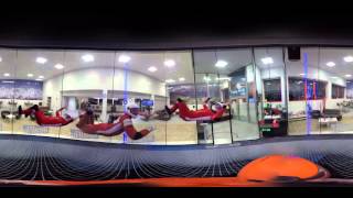 360 video Realfly Indoor Skydiving training