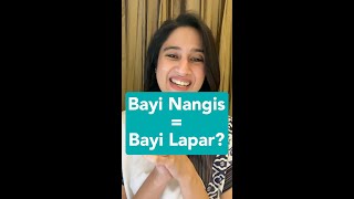 Bayi Nangis = Bayi Lapar? #shorts