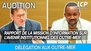 Audition de Davy Rimane et Philippe Gosselin sur l’avenir institutionnel des Outre-mer - 15/01/2025