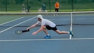 JonTaylorTennis - 169 - 🔥 - DIVE, DROP AND ROLL