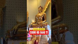 Golden Buddha Temple Bangkok | 5500kg Gold #buddha #golden #shortsvideo #shorts #short #shortfeed