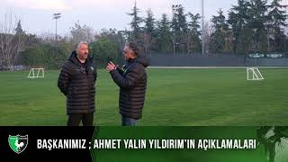 09.12.2024 Başkanımız Ahmet Yalın Yıldırım'ın Açıklamaları