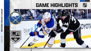 Sabres @ Kings 10/31/21 | NHL Highlights