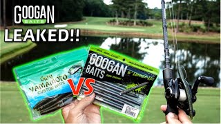 Brand New GOOGAN Baits REVEALED!! Lunker Log VS Senko (UNDERWATER FOOTAGE)