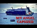 CAPSIZED M/V ANGEL CONTAINER SHIP @ KAOHSIUNG TAIWAN ANCHORAGE