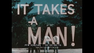 “IT TAKES A MAN” 1959 CATHOLIC CHURCH / FRANCISCAN SEMINARY   PRIEST RECRUITMENT FILM XD82585