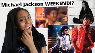 Michael Jackson Weekend! SPEED REACTION 2 mins reacting to the King of Pop