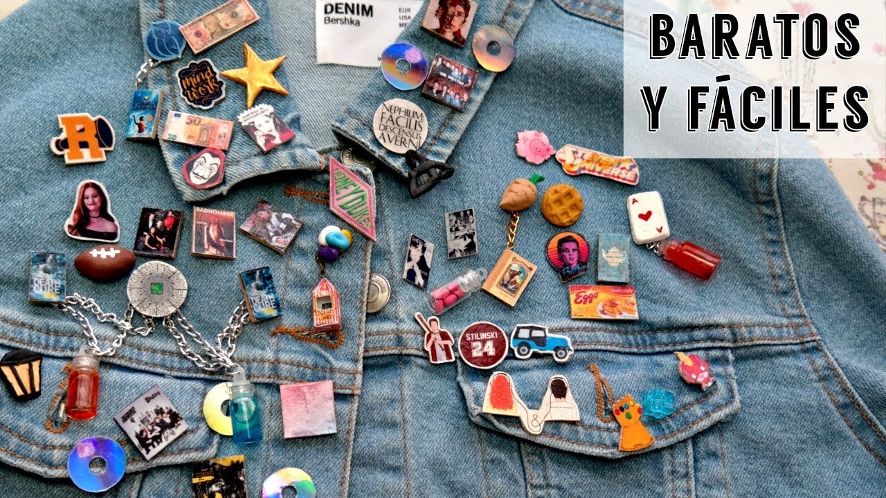 DIY Pins Para Ropa / +30 Ideas Fandom | Ame Mayén - YouTube