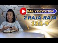 PF DAILY DEVOTION - 2 RAJA-RAJA 13:1-9