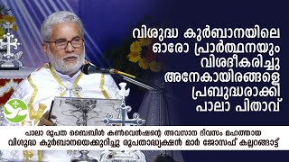 അനേകായിരങ്ങളെ പ്രബുദ്ധരാക്കി പാലാ പിതാവ് | Palai Bible Convention