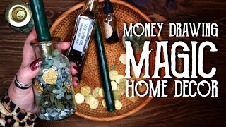 Money Draw Magic Candle Holder Container Jar Spell - Money Magic - Witchcraft - Magical Crafting