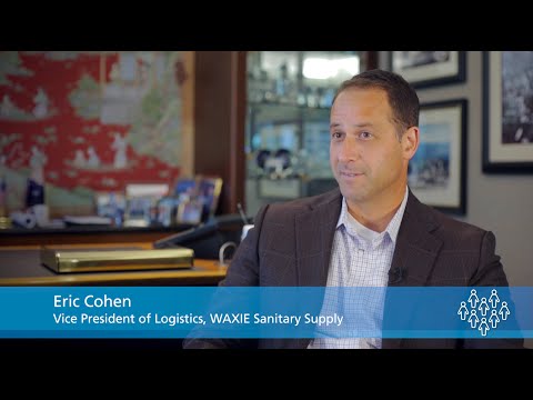Who bought Waxie Sanitary Supply?