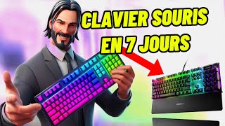 7 JOURS pour passer CLAVIER SOURIS ! (Fortnite)