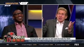 UNDISPUTED   Skip Bayless reacts Anonymous AFC GM says no one wants to trade for Odell Beckham Jr