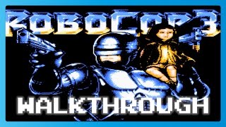 Robocop 3 (NES) Full Video Walkthrough No Commentary HD Longplay