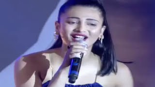 Sruthi Haasan Live Performance | Srimanthudu Audio Launch | Mahesh Babu | Devi Sri Prasad