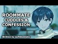 Sweet roommate cuddles you to sleep and confesses feelings (M4A ASMR roleplay)