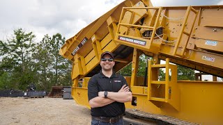 Screen Machine Industries 516T Primary Screening Plant Walk Around with Mike Zamiska