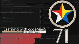 JavaScript Basic 71: Introducing Else Statements | FreeCodeCamp