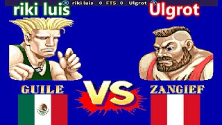 Street Fighter II': Champion Edition - riki luis vs Ulgrot FT5