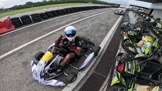 Tuned kart vs Rotax Max kart @ RUD Sepang