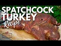 Spatchcock Turkey Recipe - Juicy Smoked Turkey on the Weber Kettle