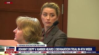 Johnny Depp trial: Amber Heard had 'several outbursts of anger & rage,' nurse testifies