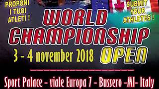 4/11/2018 Ring 2 - 3° Passoni Andrea VS Perrin Thibault World Championship WFC