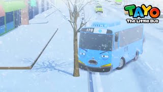Tayo English Episodes l Tayo's accident on heavy snowy day! l Tayo the Little Bus