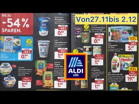 ALDI Süd Werbung Prospekt, Angebote Und Aktionen Gültig Von 27 .11 Bis ...