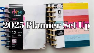 2025 Planner Set Up