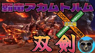 覇竜アカムトルムvs双剣　MHXX　全獰猛全武器種討伐チャレンジ【番外編】