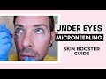 How To Microneedle Under Eye With PDRN Skin Booster | Curenex With Dr Pen Ft @Vanidiy