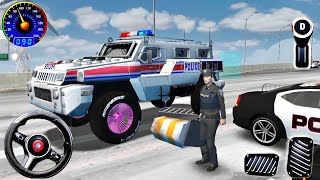 police car driving chase simulator -3d - police car game (gadi wala) #15  - Android gameplay