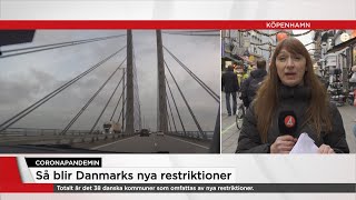 Därför stänger Danmark ner flera stora städer inför jul - Nyheterna (TV4)