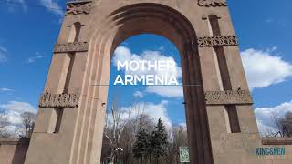 We visited the monument of Mother Armenia in Yerevan