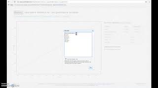 StatKey: Scatterplot and Regression Line