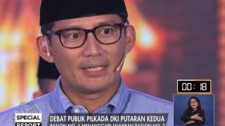 Tanggapan Paslon Terkait Jawaban Mengenai Pembahasan Nelayan - Debat Putaran II 12/04