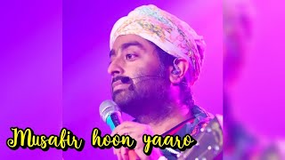 musafir hoon yaaro - old songs medley Arijit singh live 2022
