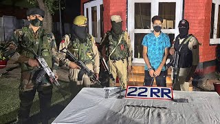 Hybrid LeT Militant Arrested in Sopore