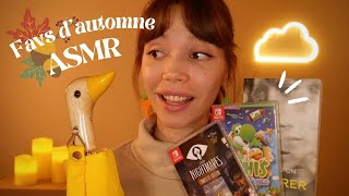 Mes favs d'automne en ASMR 🍄🍂🧡