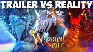 WIZARD101: TRAILER VS. REALITY