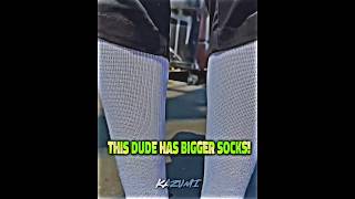 This dude has biggest sock...☠️