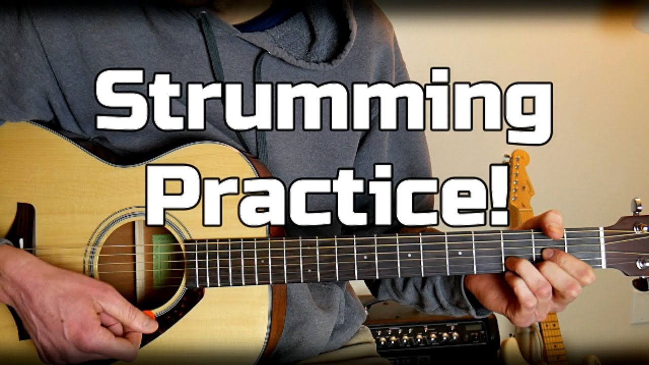 Beginner Strumming Guitar Lesson Practice Youtube