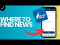 Where to find news in the Bangkok Airways app?