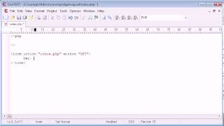 Beginner PHP Tutorial 71 Working with Form Data