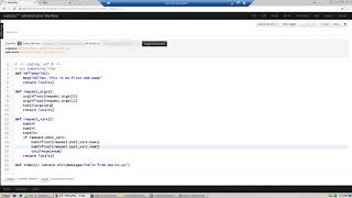 Web development using web2py and python part 7