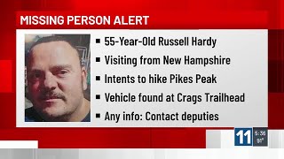 El Paso County deputies search for missing person